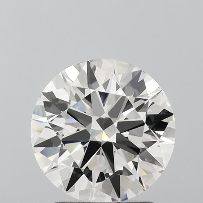 2.08 Carat Round Lab Diamond with  Cut Diamond in 14KT  view 1
