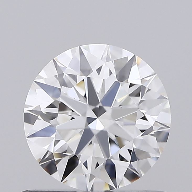 1.15 Carat Round Lab Diamond with  Cut Diamond in 14KT  view 1
