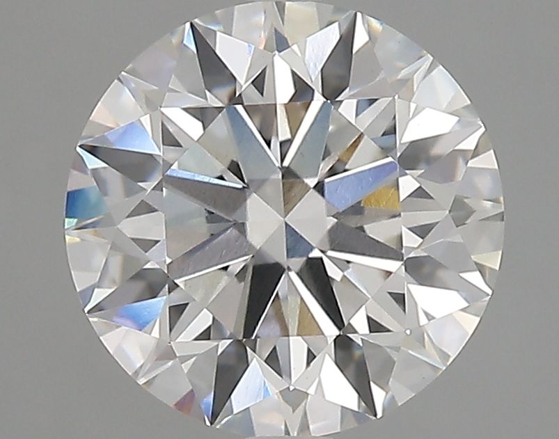 2.89 Carat Round Lab Diamond with  Cut Diamond in 14KT  view 1
