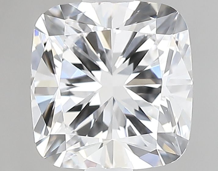1.52 Carat Cushion Lab Diamond with  Cut Diamond in 14KT  view 1
