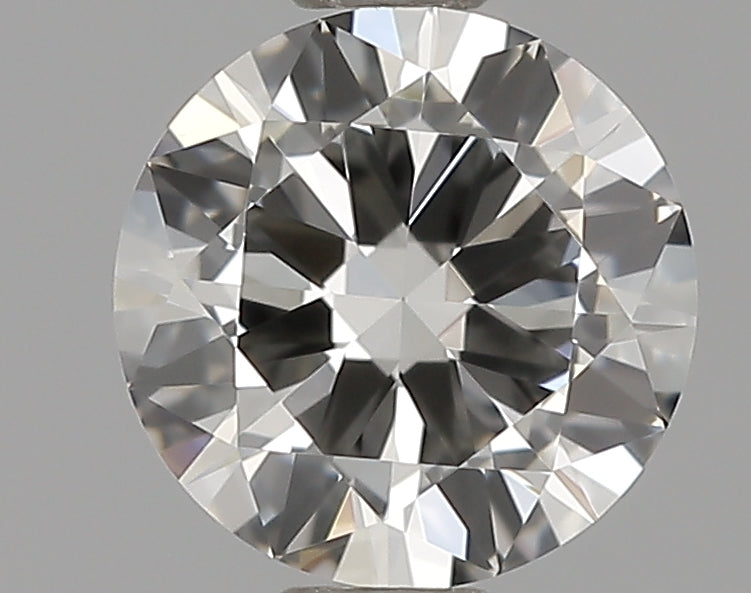 0.5 Carat Round Natural Diamond with  Cut Diamond in 14KT  view 1
