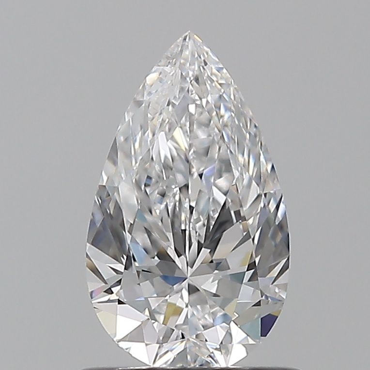 0.75 Carat Pear Natural Diamond with  Cut Diamond in 14KT  view 1
