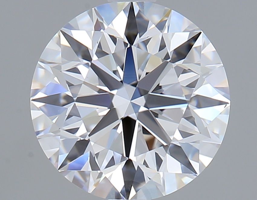 1.84 Carat Round Lab Diamond with  Cut Diamond in 14KT  view 1
