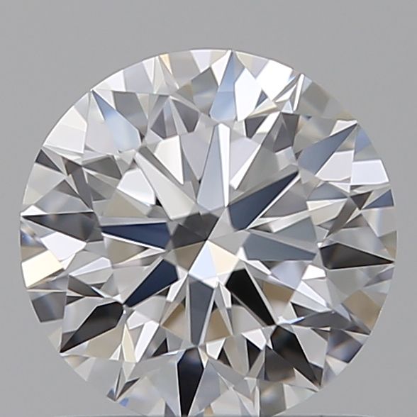 0.9 Carat Round lab Diamond with  Cut Diamond in 14KT  view 1
