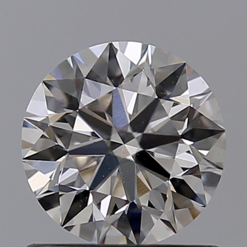 0.72 Carat Round Natural Diamond with  Cut Diamond in 14KT  view 1
