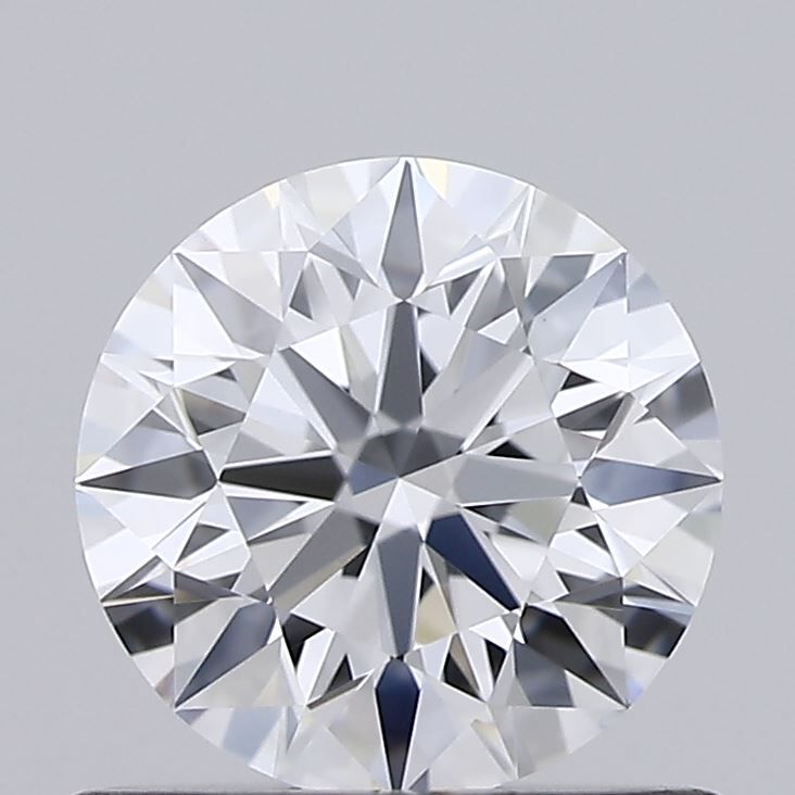 0.77 Carat Round Lab Diamond with  Cut Diamond in 14KT  view 1
