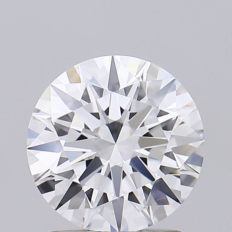 1.58 Carat Round Lab Diamond with  Cut Diamond in 14KT  view 1

