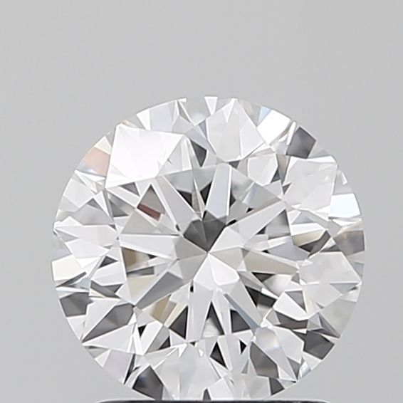 1.45 Carat Round Lab Diamond with  Cut Diamond in 14KT  view 1
