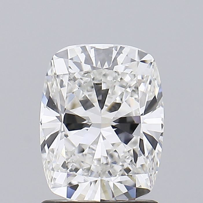 1.6 Carat Cushion Lab Diamond with  Cut Diamond in 14KT  view 1
