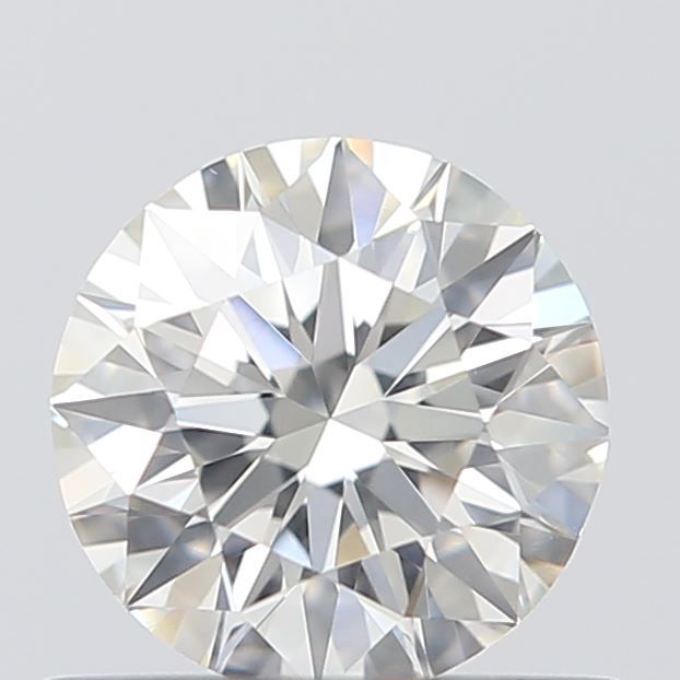 0.54 Carat Round Natural Diamond with  Cut Diamond in 14KT  view 1
