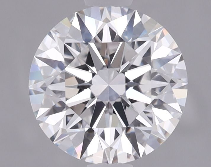 1.3 Carat Round Lab Diamond with  Cut Diamond in 14KT  view 1
