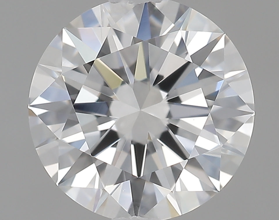 1.01 Carat Round Natural Diamond with  Cut Diamond in 14KT  view 1
