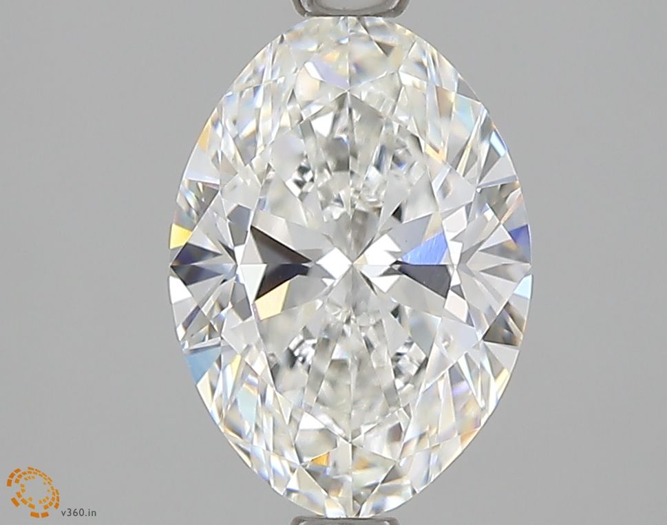 1.7 Carat Oval Lab Diamond with  Cut Diamond in 14KT  view 1
