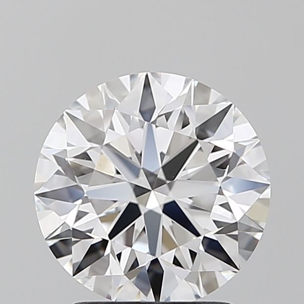 2.0 Carat Round Lab Diamond with  Cut Diamond in 14KT  view 1
