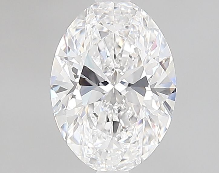 1.14 Carat Oval Lab Diamond with  Cut Diamond in 14KT  view 1
