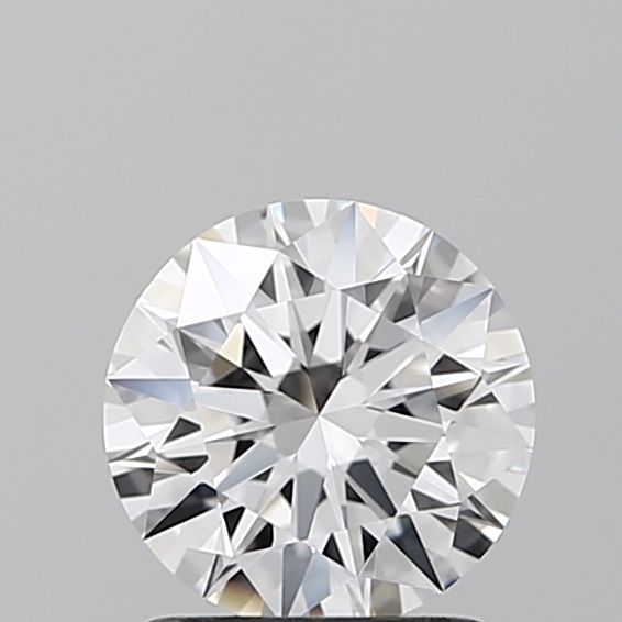 1.25 Carat Round Lab Diamond with  Cut Diamond in 14KT  view 1

