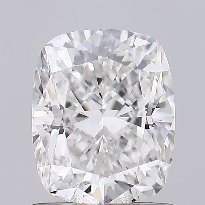 1.11 Carat Cushion Lab Diamond with  Cut Diamond in 14KT  view 1
