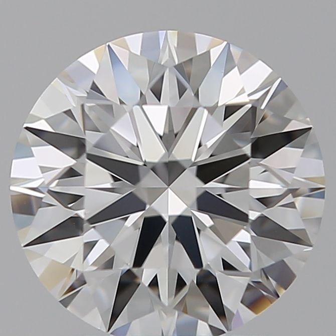 1.55 Carat Round Lab Diamond with  Cut Diamond in 14KT  view 1
