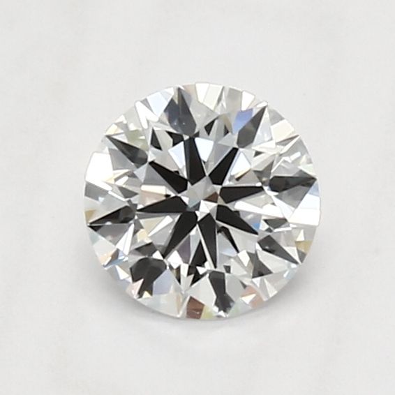 0.68 Carat Round Lab Diamond with  Cut Diamond in 14KT  view 1
