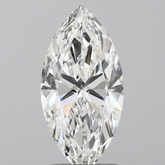 1.49 Carat Marquise Lab Diamond with  Cut Diamond in 14KT  view 1
