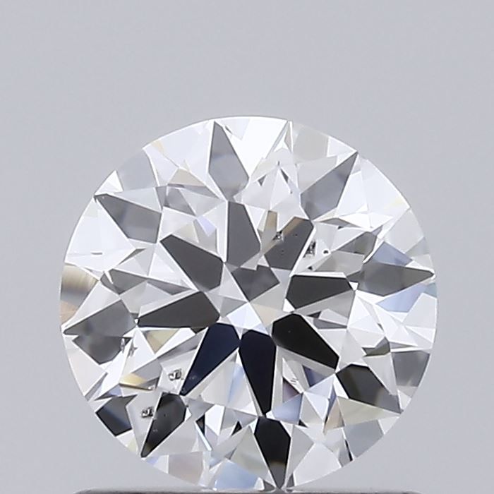 0.9 Carat Round Lab Diamond with  Cut Diamond in 14KT  view 1
