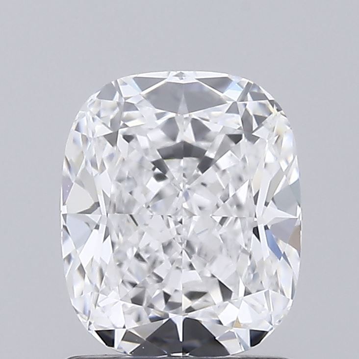 1.19 Carat Cushion Lab Diamond with  Cut Diamond in 14KT  view 1
