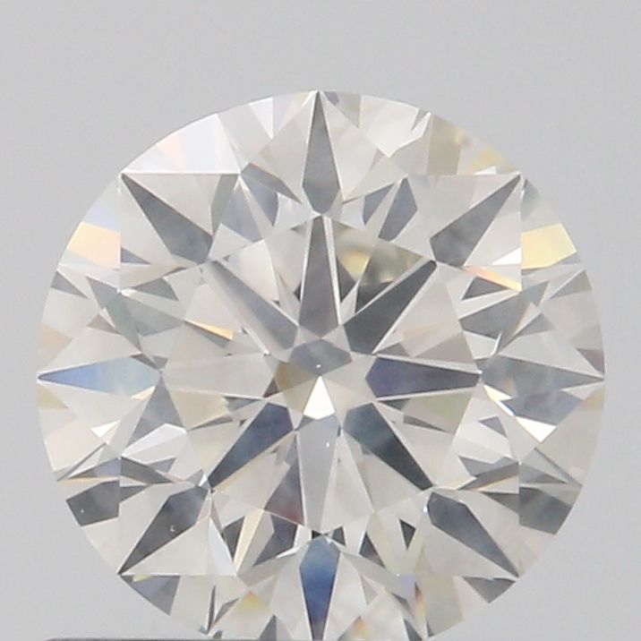0.74 Carat Round Natural Diamond with  Cut Diamond in 14KT  view 1
