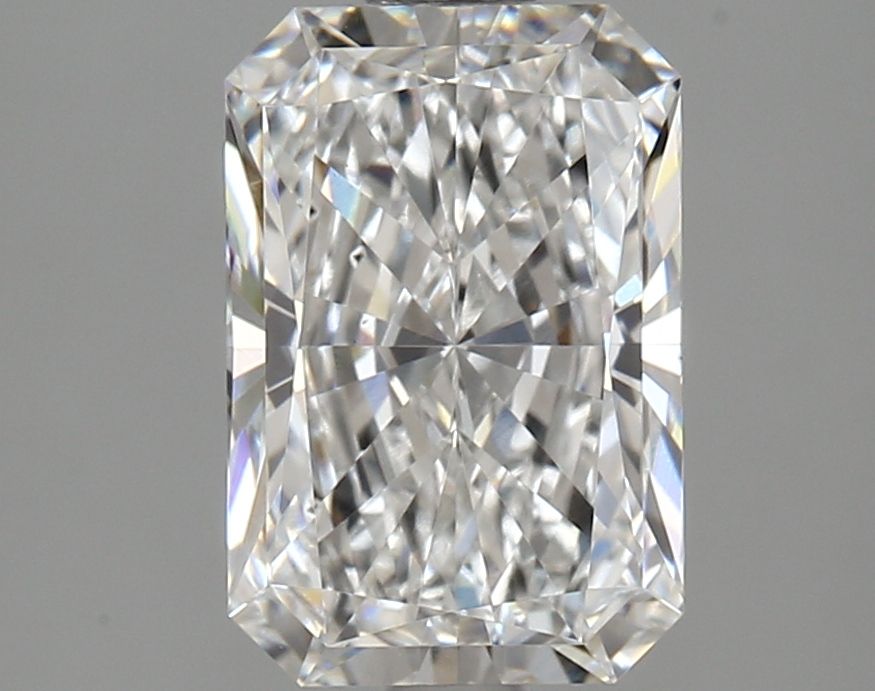 2.0 Carat Radiant Lab Diamond with  Cut Diamond in 14KT  view 1
