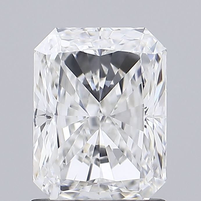 1.5 Carat Radiant Lab Diamond with  Cut Diamond in 14KT  view 1
