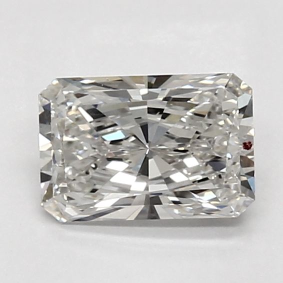 1.09 Carat Radiant Lab Diamond with  Cut Diamond in 14KT  view 1
