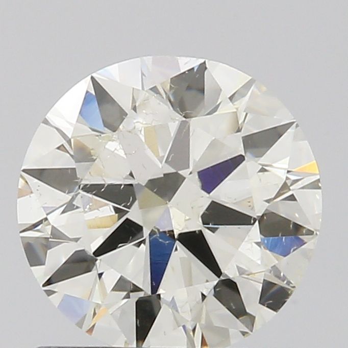 1.0 Carat Round Natural Diamond with  Cut Diamond in 14KT  view 1
