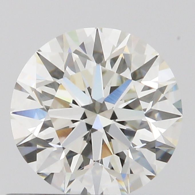 0.7 Carat Round Natural Diamond with  Cut Diamond in 14KT  view 1
