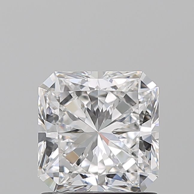 1.21 Carat Radiant Natural Diamond with  Cut Diamond in 14KT  view 1
