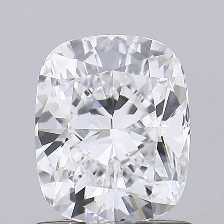 1.02 Carat Cushion Lab Diamond with  Cut Diamond in 14KT  view 1

