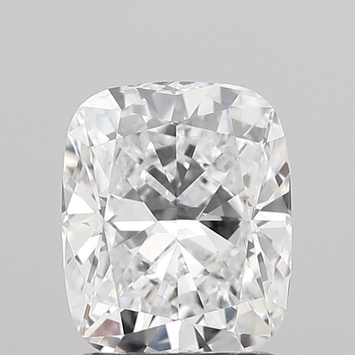1.61 Carat Cushion Lab Diamond with  Cut Diamond in 14KT  view 1
