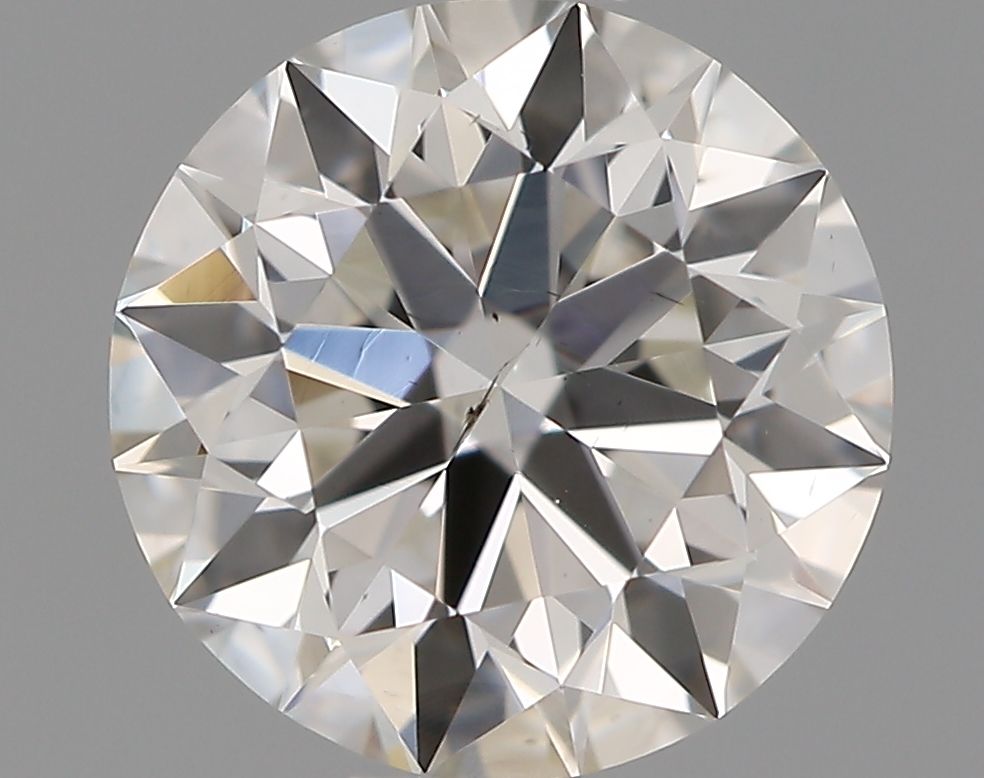 0.69 Carat Round Natural Diamond with  Cut Diamond in 14KT  view 1
