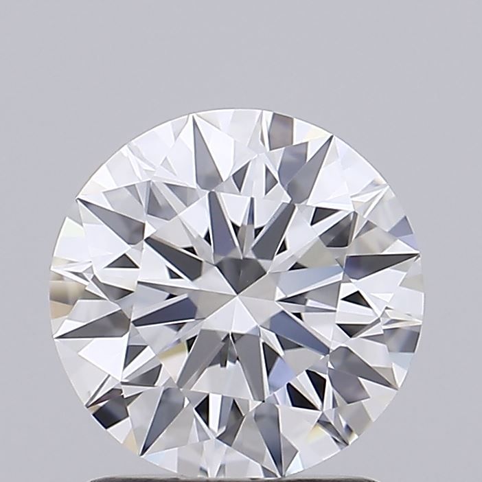 1.45 Carat Round Lab Diamond with  Cut Diamond in 14KT  view 1
