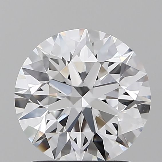 1.5 Carat Round Lab Diamond with  Cut Diamond in 14KT  view 1
