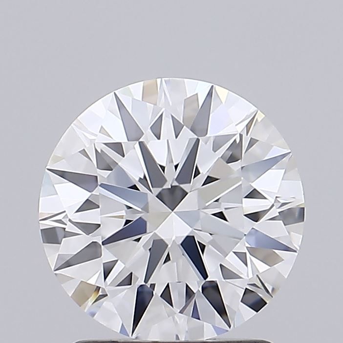 1.63 Carat Round Lab Diamond with  Cut Diamond in 14KT  view 1
