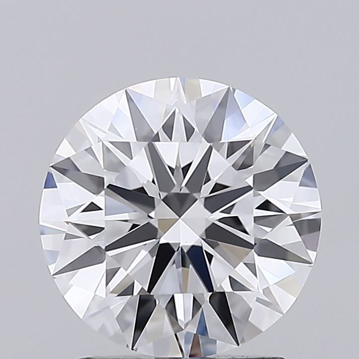 1.5 Carat Round Lab Diamond with  Cut Diamond in 14KT  view 1
