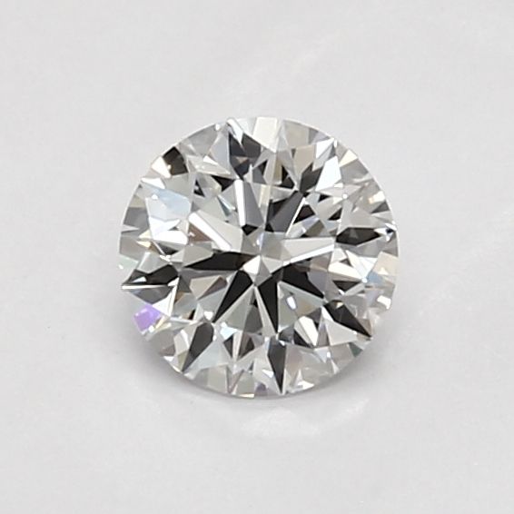 0.6 Carat Round Lab Diamond with  Cut Diamond in 14KT  view 1
