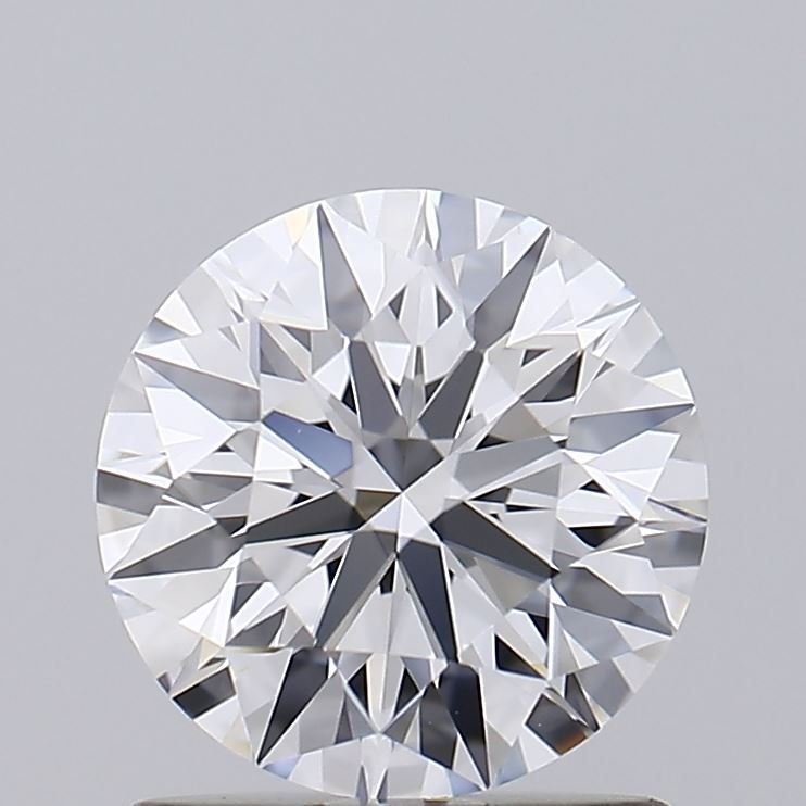 1.04 Carat Round Lab Diamond with  Cut Diamond in 14KT  view 1
