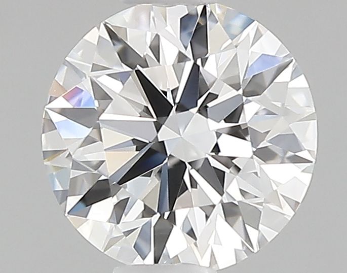 1.04 Carat Round Lab Diamond with  Cut Diamond in 14KT  view 1
