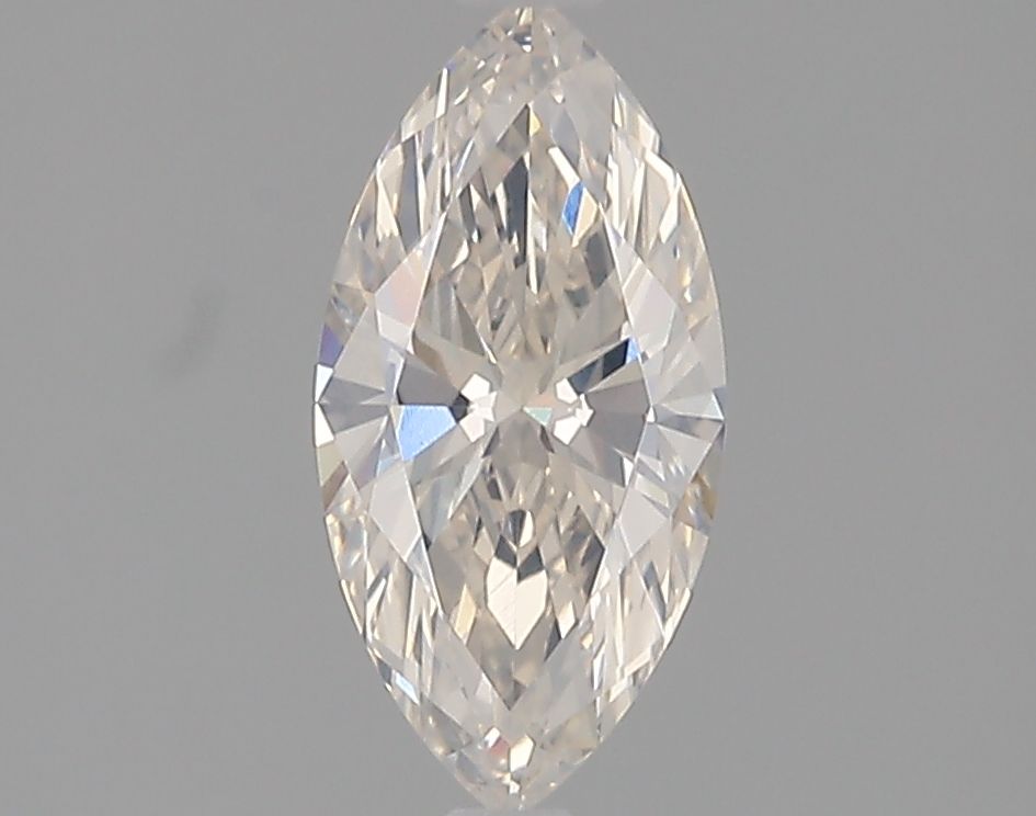 1.01 Carat Marquise Natural Diamond with  Cut Diamond in 14KT  view 1

