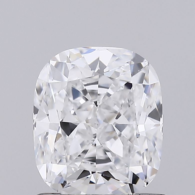 1.02 Carat Cushion Lab Diamond with  Cut Diamond in 14KT  view 1
