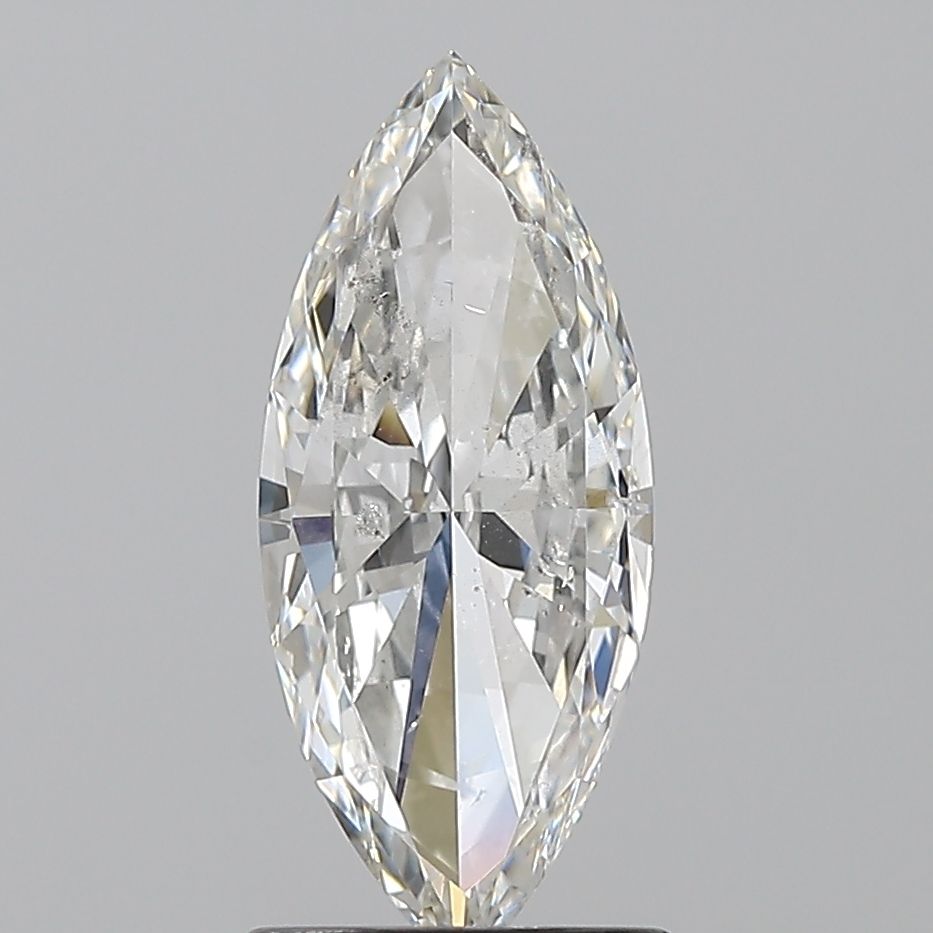 1.2 Carat Marquise Natural Diamond with  Cut Diamond in 14KT  view 1
