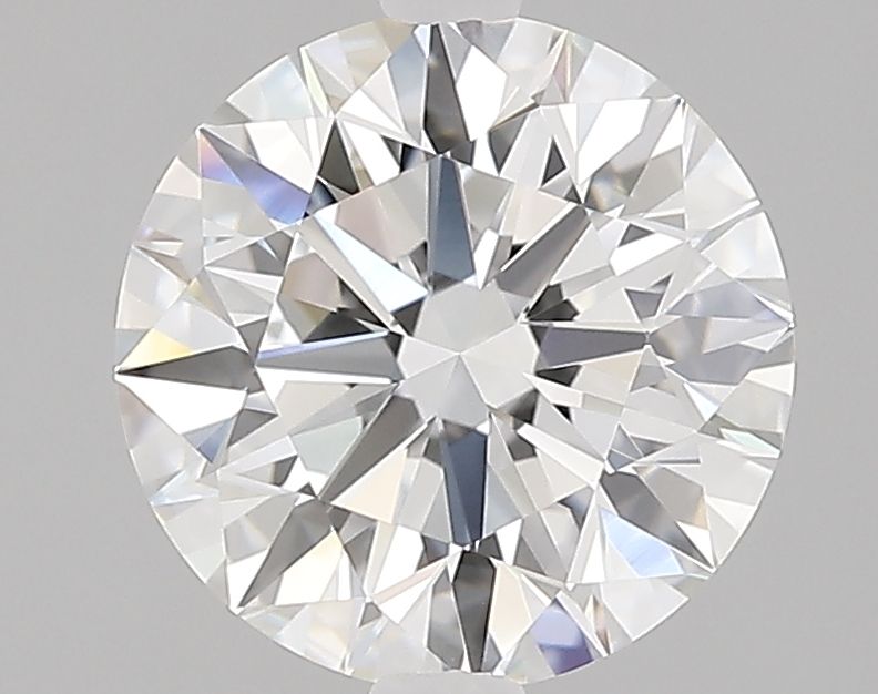 2.01 Carat Round Lab Diamond with  Cut Diamond in 14KT  view 1
