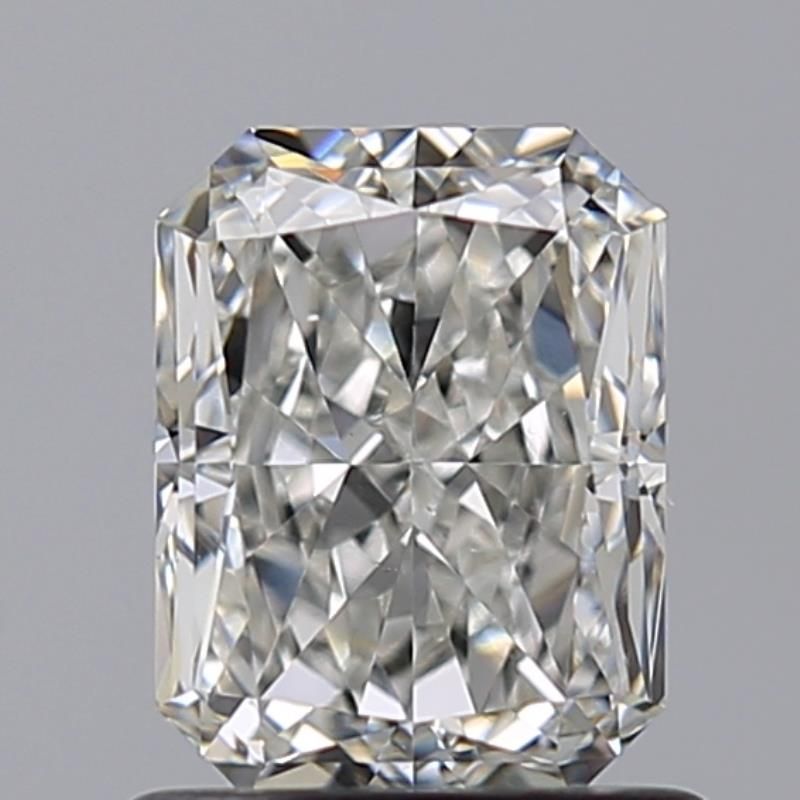 1.0 Carat Radiant Natural Diamond with  Cut Diamond in 14KT  view 1
