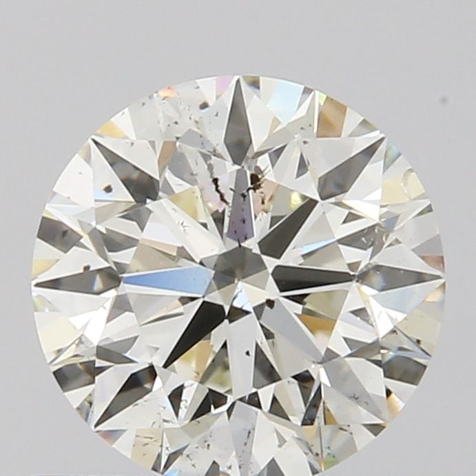 0.8 Carat Round Natural Diamond with  Cut Diamond in 14KT  view 1
