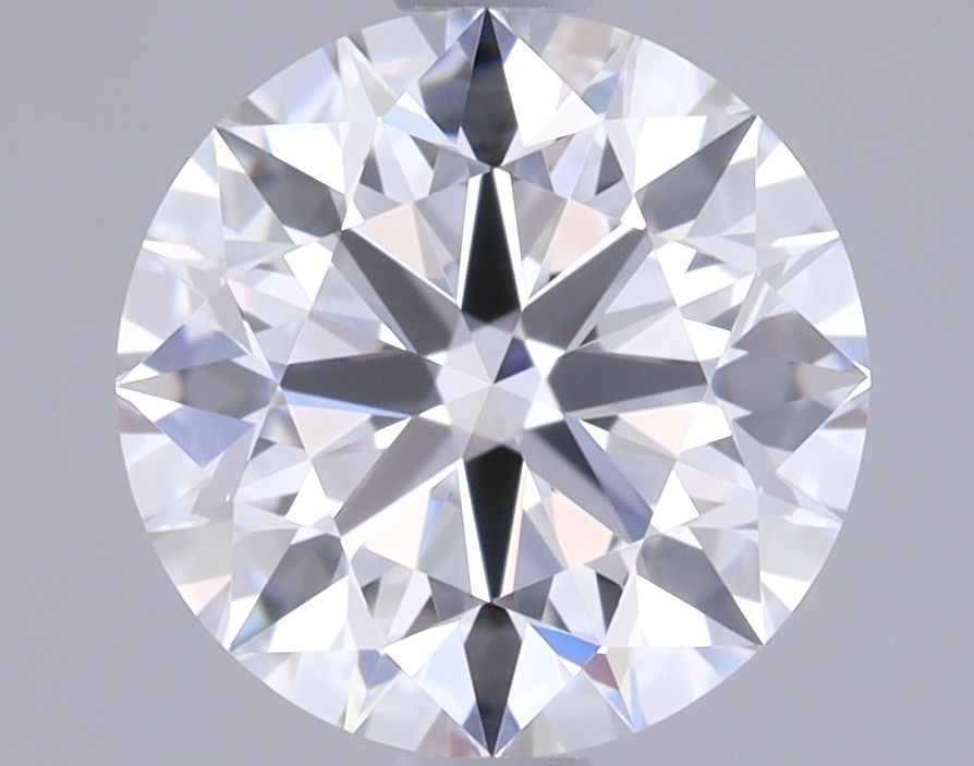1.5 Carat Round Lab Diamond with  Cut Diamond in 14KT  view 1
